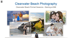 Desktop Screenshot of clearwaterbeachphotography.com